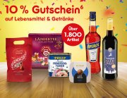 10% Rabatt auf alle Lebensmittel und Getr&auml;nke bei Netto