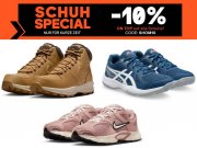 10% Rabatt auf alle Schuhe bei SportScheck