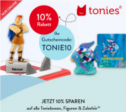 10% Rabatt auf alle Tonieboxen, Figuren & Zubeh&ouml;r bei Hugendubel