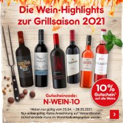 10% Rabatt auf alle Weine, Sekt, Prossecco & Co bei Netto