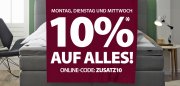 10% Rabatt auf ALLES im D&auml;nisches Bettenlager Shop 