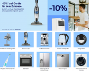 10% Rabatt auf Artikel der Kategorie Haushaltsger&auml;te bei Ebay