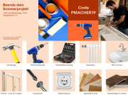 10% Rabatt auf Artikel der Kategorien Heimwerker und Business & Industrie bei Ebay