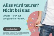 10% Rabatt auf ausgew&auml;hlte Technik bei reBuy