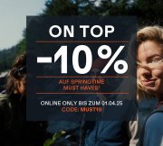 10% Rabatt auf ausgesuchte Kleidung, Schuhe und Sportausr&uuml;stung bei SportScheck