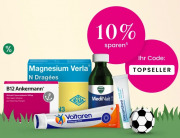 10% Rabatt auf ausgesuchte rezeptfreie Produkte f&uuml;r die Hausapotheke bei DocMorris