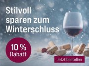 10% Rabatt auf ausgesuchte Weine im Silkes Weinkeller