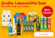 10% Rabatt auf ausgew&auml;hlte Lebensmittel- & Drogerieartikel bei Netto