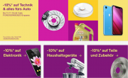 10% Rabatt auf ausgew&auml;hlte Technik, Haushaltsger&auml;te, Autoteile und Zubeh&ouml;r bei Ebay