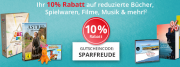 10% Rabatt auf B&uuml;cher, Spielwaren, Schreibwaren, Filme, H&ouml;rb&uuml;cher & mehr im Hugendubel Shop
