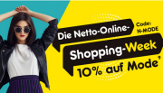 10% Rabatt auf das komplette Mode-Sortiment bei Netto
