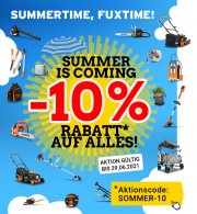 10% Rabatt auf das komplette Sortiment bei Fuxtec