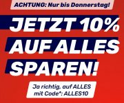 10% Rabatt auf das komplette Sortiment bei Pollin