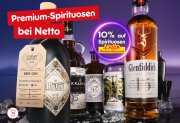 10% Rabatt auf das komplette Spirituosen-Sortiment bei Netto