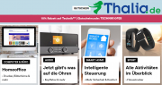 10% Rabatt auf das Technik-Sortiment bei Thalia Shop