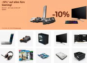 10% Rabatt auf die Kategorie Gaming bei Ebay