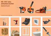 10% Rabatt auf die Kategorien Heimwerker, Garten & Terrasse sowie Business & Industrie bei Ebay