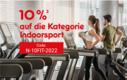 10% Rabatt auf die komplette Kategorie Indoorsport bei Netto