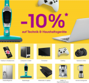 10% Rabatt auf Elektronik und Haushaltsger&auml;te bei Ebay