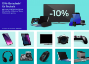 10% Rabatt auf Elektronik von ausgesuchten H&auml;ndlern bei Ebay