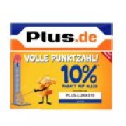 10% Rabatt auf (fast) alles bei Plus bei Hau den Lukas