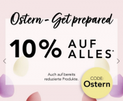 10% Rabatt auf fast alles inkl. bereits reduzierte Artikel im Sale bei Parf&uuml;merie Pieper