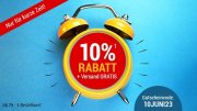 10% Rabatt auf fast alles + kostenloser Versand bei Weltbild