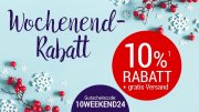 10% Rabatt auf fast alles + kostenloser Versand bei Weltbild