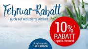 10% Rabatt auf fast alles + kostenloser Versand bei Weltbild