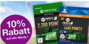 10% Rabatt auf FIFA 18 Ultimate Team Points bei ALDI life GAMES