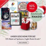 10% Rabatt auf Filme, Musik, B&uuml;cher & H&ouml;rb&uuml;cher, Spielwaren und mehr bei Hugendubel