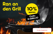 10% Rabatt auf Grills und Grillzubeh&ouml;r bei Netto