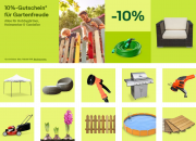 10% Rabatt auf Heimwerker, Garten & Terrasse sowie Business & Industrie bei Ebay