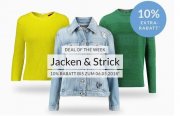 10% Rabatt auf Jacken & Strick bei Engelhorn