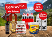 10% Rabatt auf Lebensmittel, Getr&auml;nke, Wein & Spirituosen bei Netto