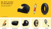 10% Rabatt auf Motorradteile, Motorradkleidung und Motorradzubeh&ouml;r bei Ebay