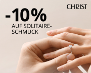 10% Rabatt auf Solitaire Schmuck bei Christ