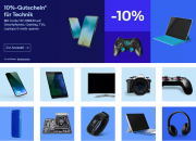 10% Rabatt auf Technik von ausgesuchten H&auml;ndlern bei Ebay