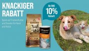10% Rabatt auf Trockenfutter und Snacks f&uuml;r Hund und Katze bei ZooRoyal