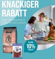 10% Rabatt auf Trockenfutter und Snacks f&uuml;r Hunde und Katzen bei ZooRoyal