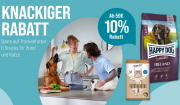 10% Rabatt auf Trockenfutter und Snacks f&uuml;r Hunde und Katzen bei ZooRoyal