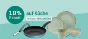 10% Rabatt auf &uuml;ber 5.000 Artikel aus den Kategorien Kochen und Backen im Yomonda Shop