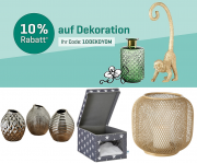 10% Rabatt auf &uuml;ber 5.600 Artikel aus der Kategorie Dekoration im Yomonda Shop