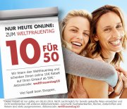 10&euro; Rabatt bei 50&euro; MBW auf den Einkauf bei Karstadt