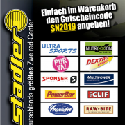 10 % Rabatt im Moment auf Sportnahrung bei Zweirad Stadler 