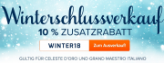 10% Rabattgutschein auf Kaffee von Grand Maestro Italliano und Celeste dOro