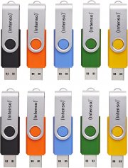 10 St&uuml;ck Intenso 3503571 Basic Line USB 2.0 Sticks mit je 16GB