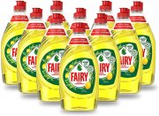 10 x 450 ml Fairy Sp&uuml;lmittel Zitrone mit effektiver Formel f&uuml;r sauberes Geschirr und Fettl&ouml;sekraft