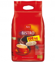 100 St&uuml;ck Melitta Bistro Kaffeepads mit feinster Crema