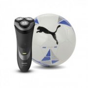 Philips Series 3000 Rasierer + Puma Leder Fu&szlig;ball bei comtech f&uuml;r 59,90&euro;